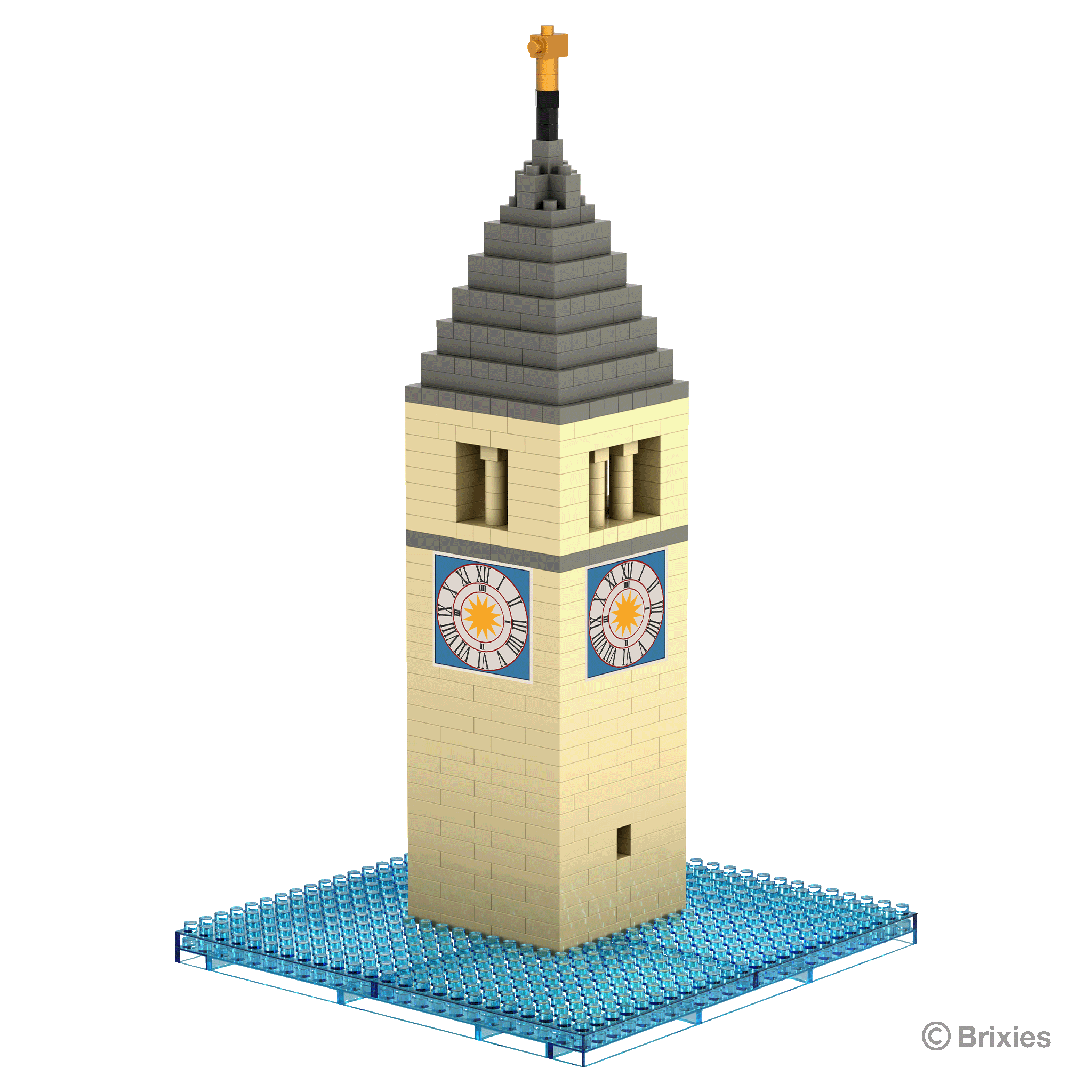 BRIXIES Kirchturm im Reschensee / Church tower in Lake Reschen