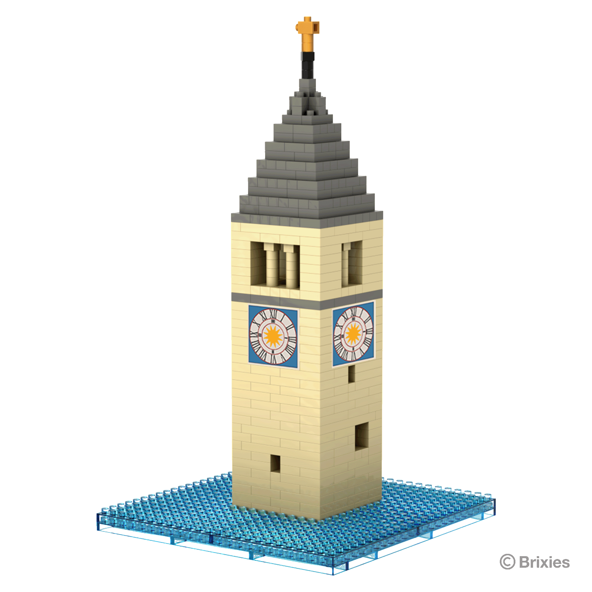 BRIXIES Kirchturm im Reschensee / Church tower in Lake Reschen