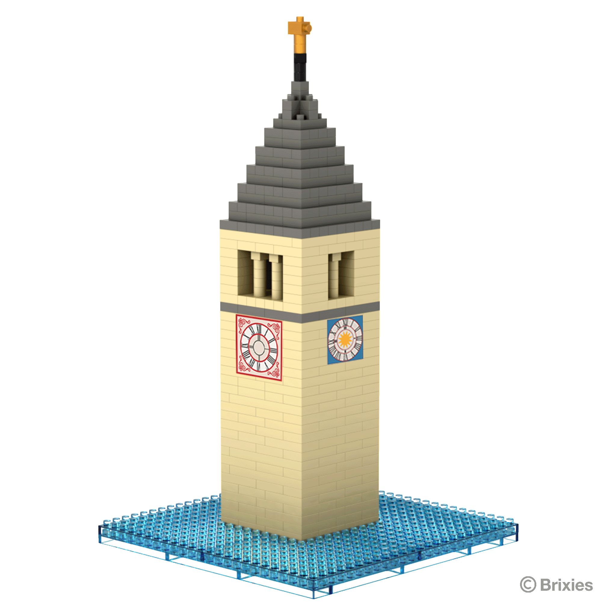 BRIXIES Kirchturm im Reschensee / Church tower in Lake Reschen