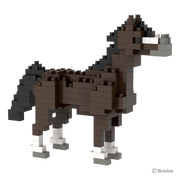 BRIXIES Pferd dunkel braun / horse dark brown
