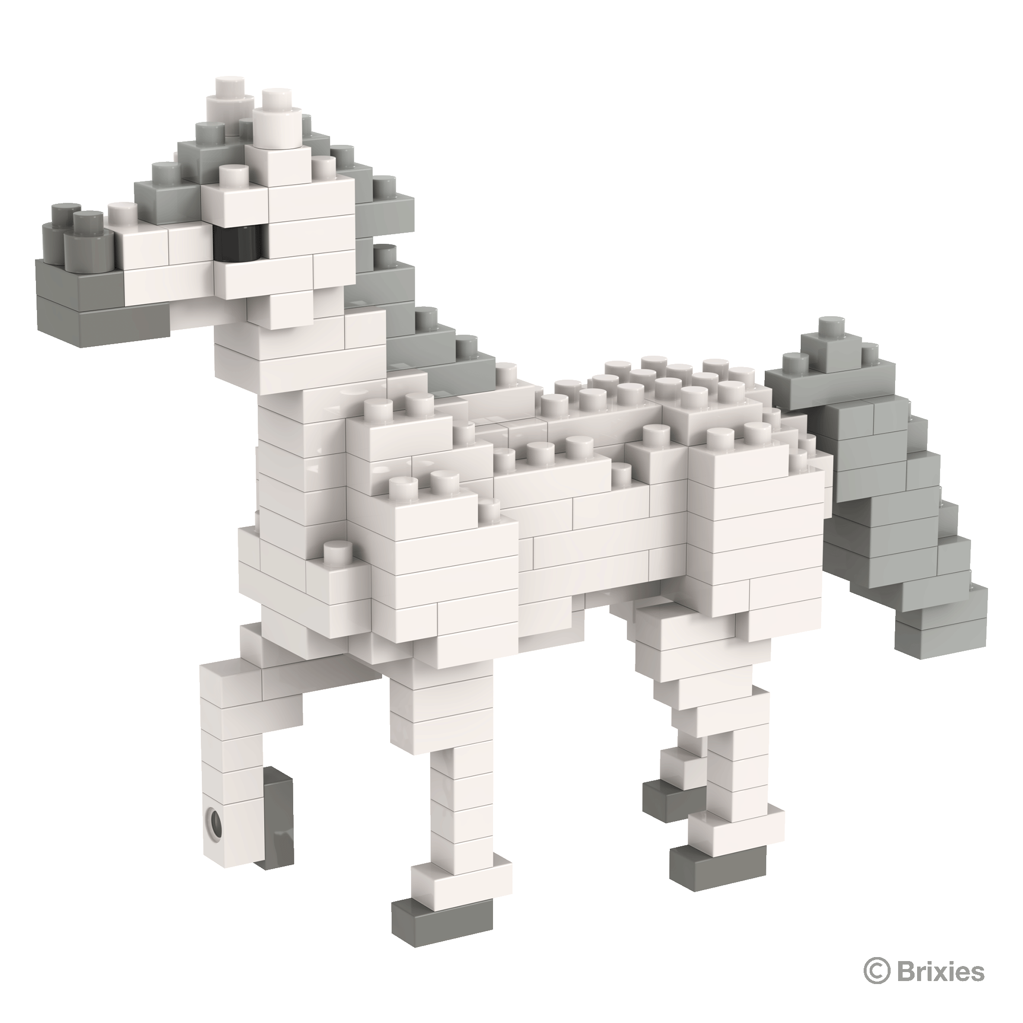 BRIXIES Pferd weiß / White horse