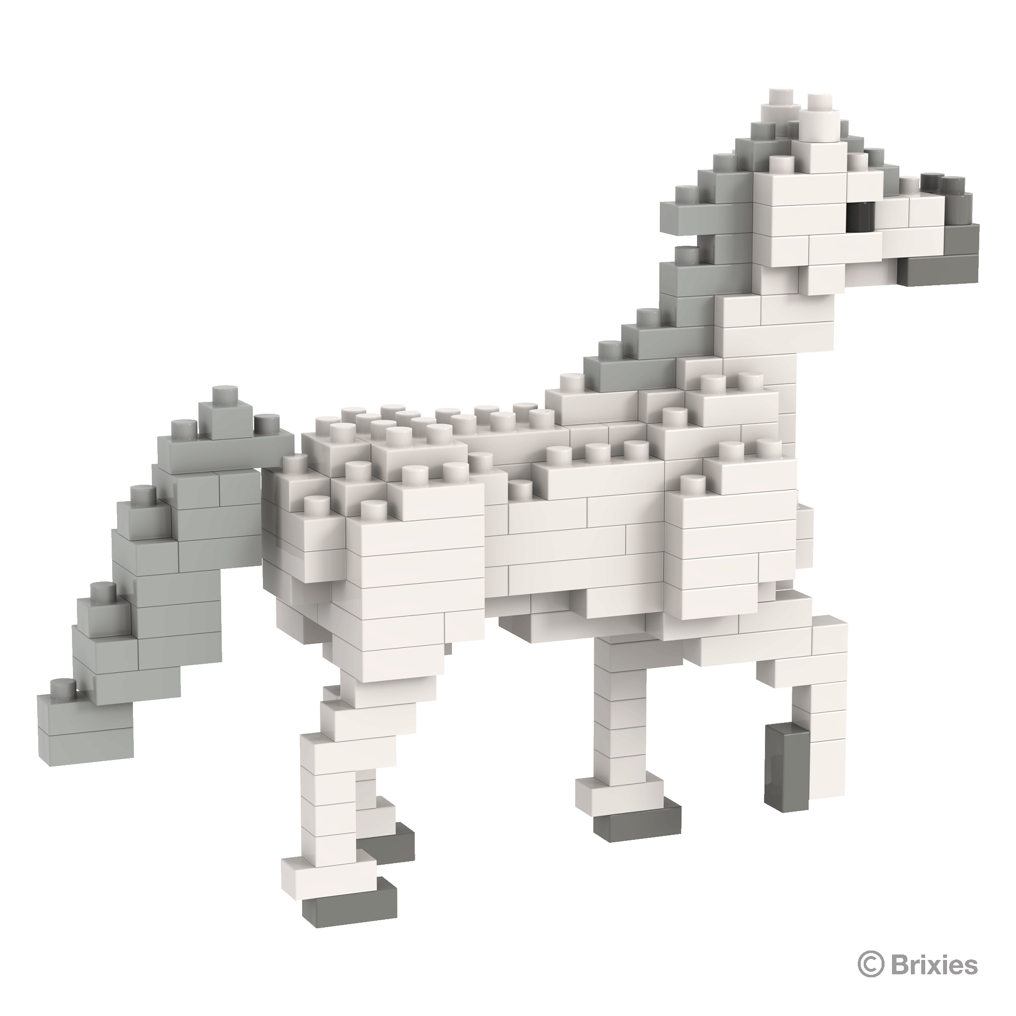 BRIXIES Pferd weiß / White horse