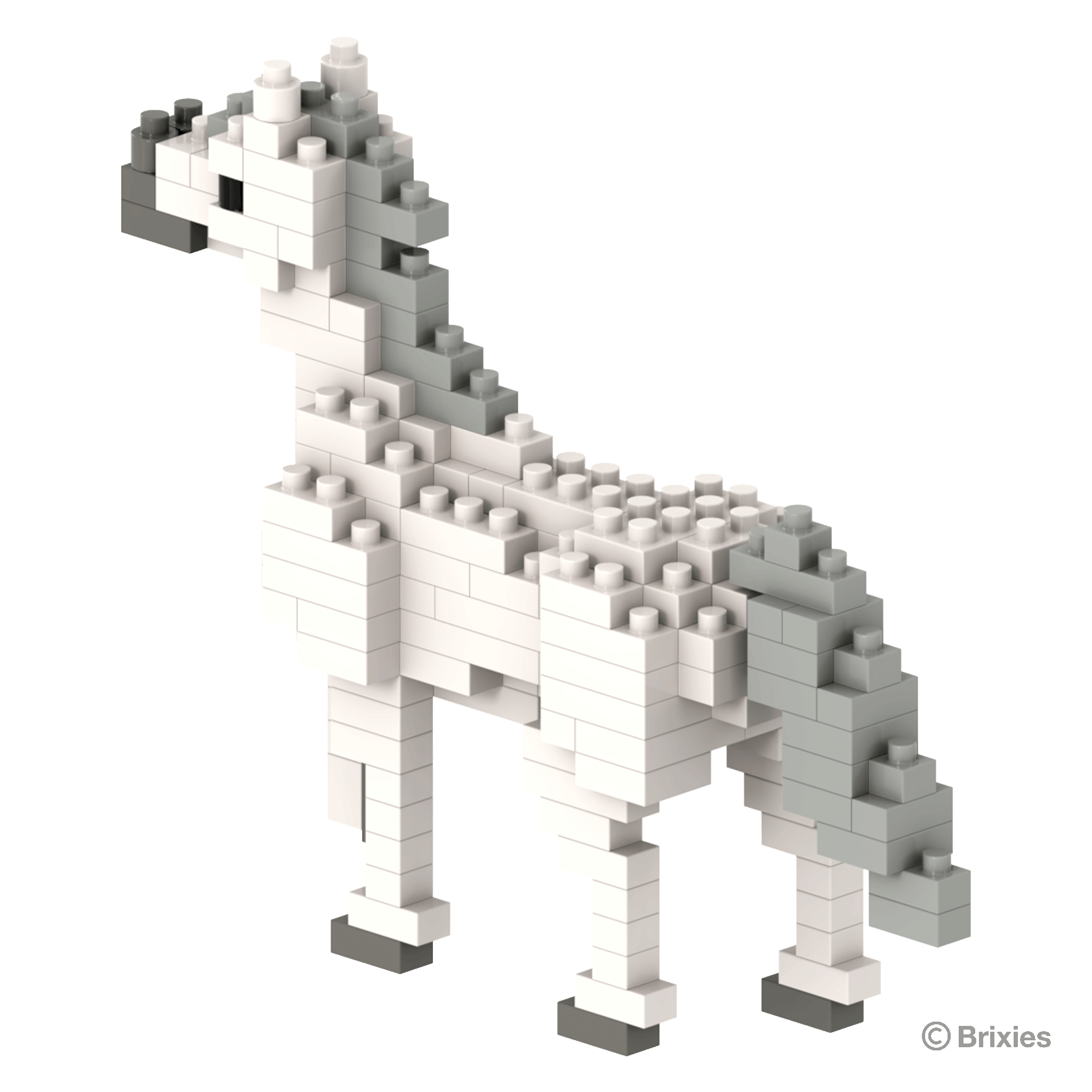 BRIXIES Pferd weiß / White horse