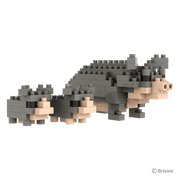 BRIXIES Hängebauchschwein / pot-bellied pig