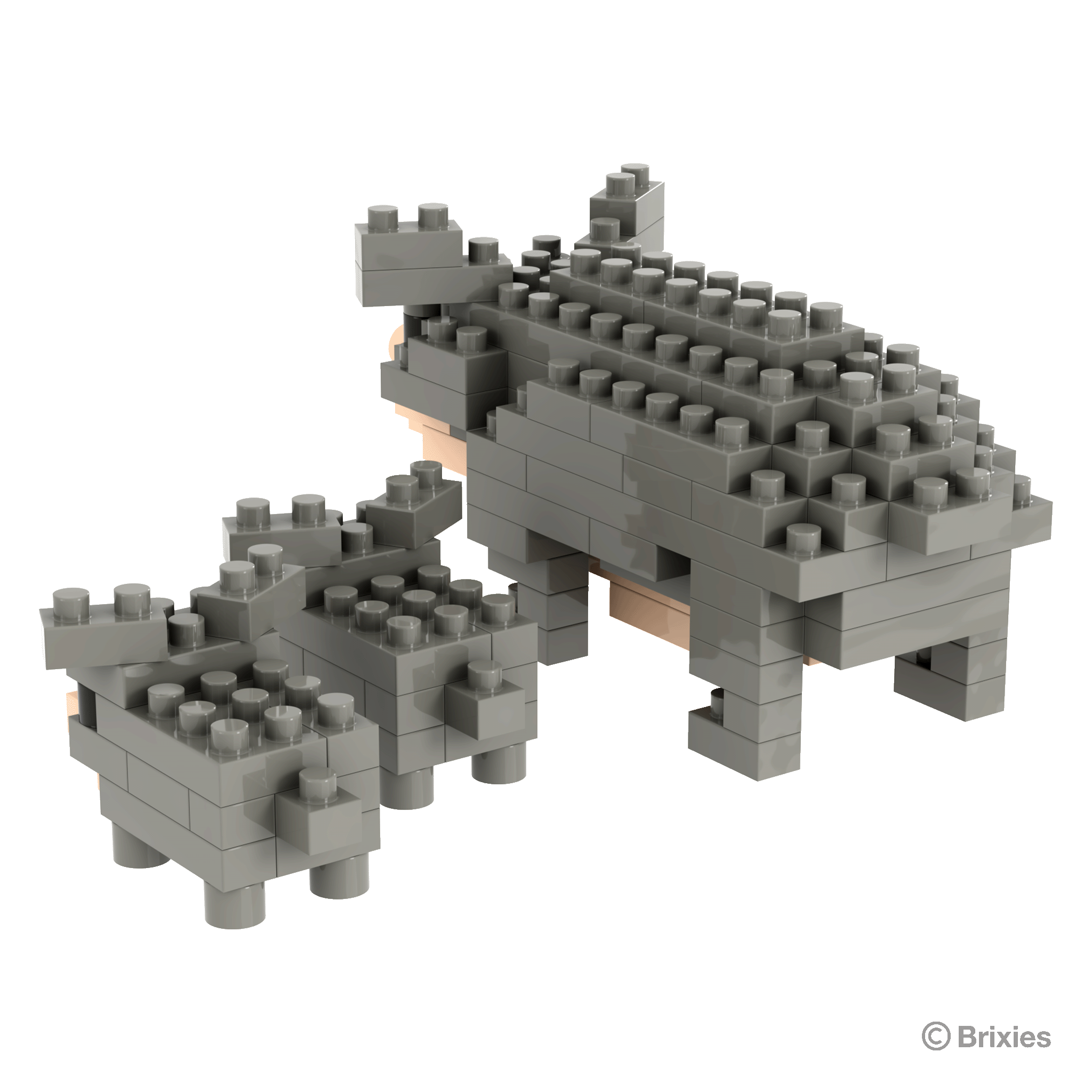 BRIXIES Hängebauchschwein / pot-bellied pig