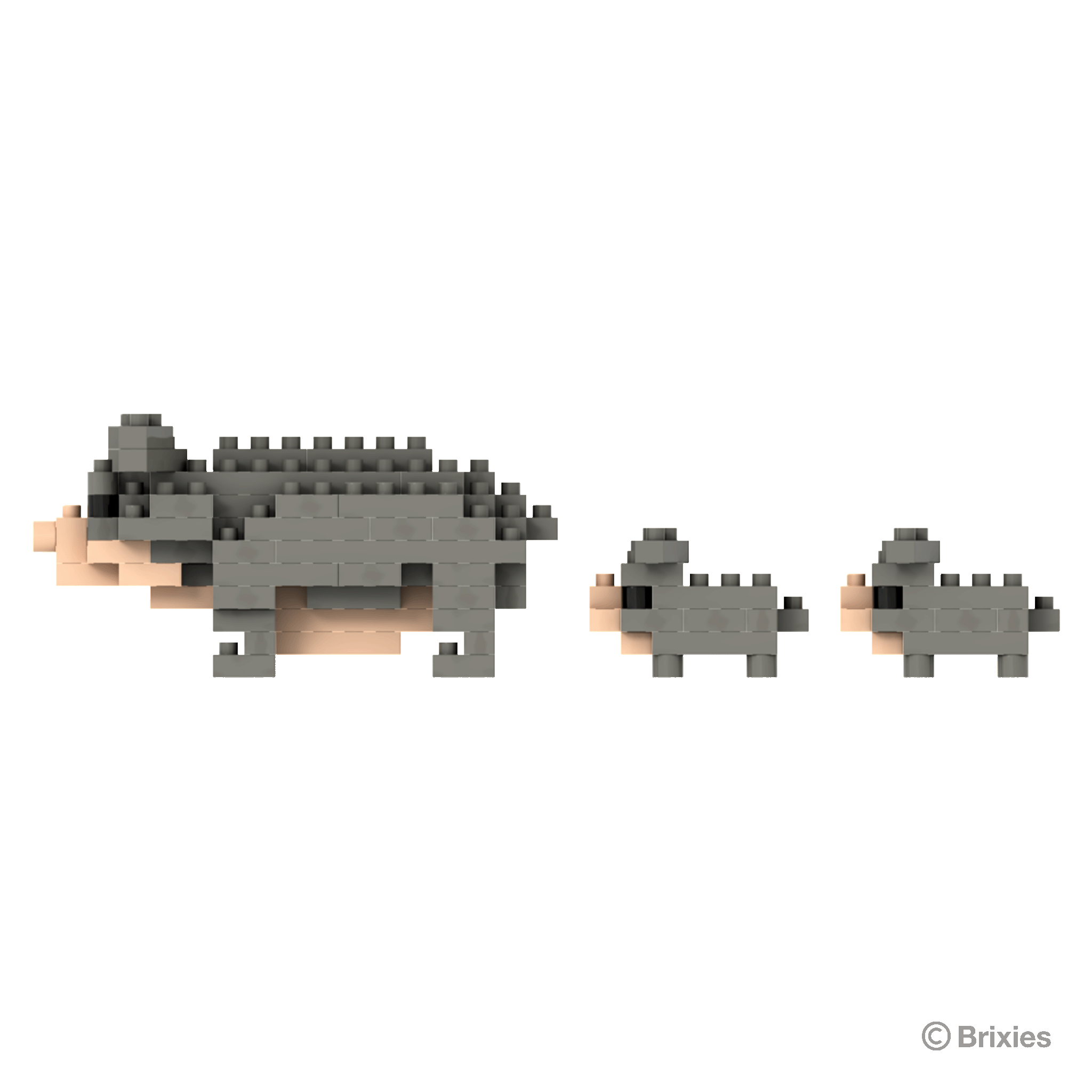 BRIXIES Hängebauchschwein / pot-bellied pig