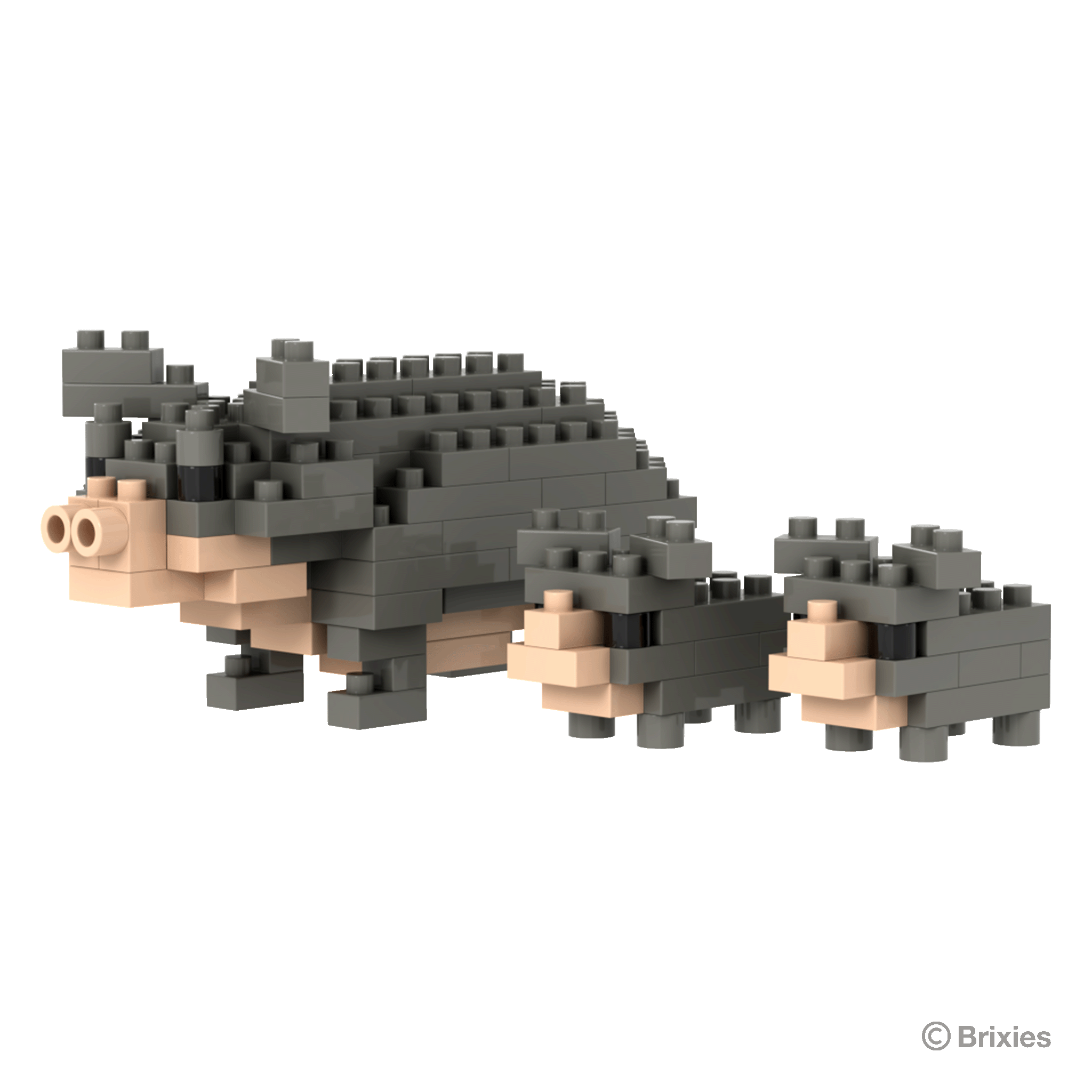 BRIXIES Hängebauchschwein / pot-bellied pig
