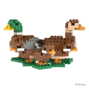 BRIXIES Entenfamiliee / family of ducks
