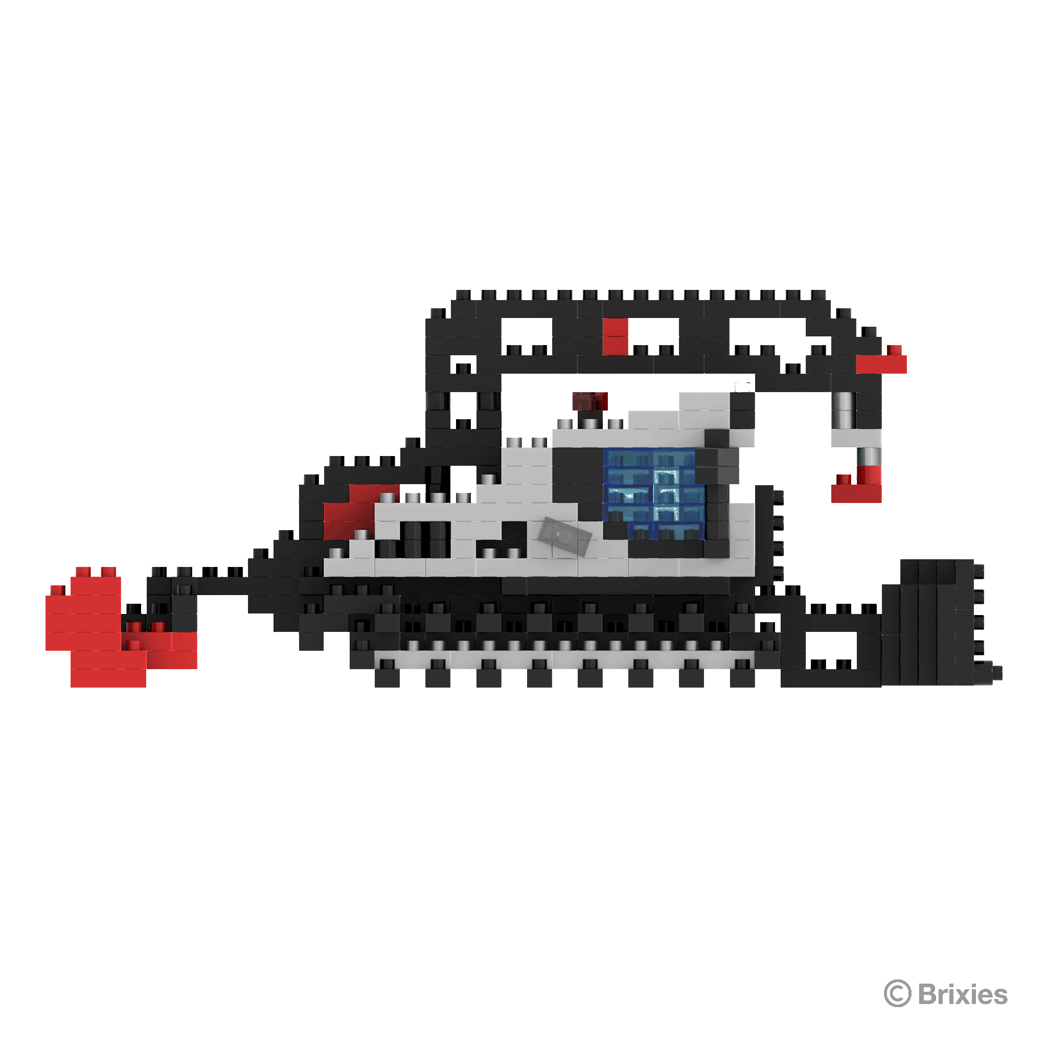 BRIXIES Prinoth Leitwolf Pistenraupe