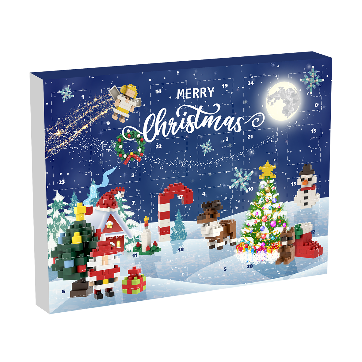 BRIXIES Adventskalender Merry Christmas