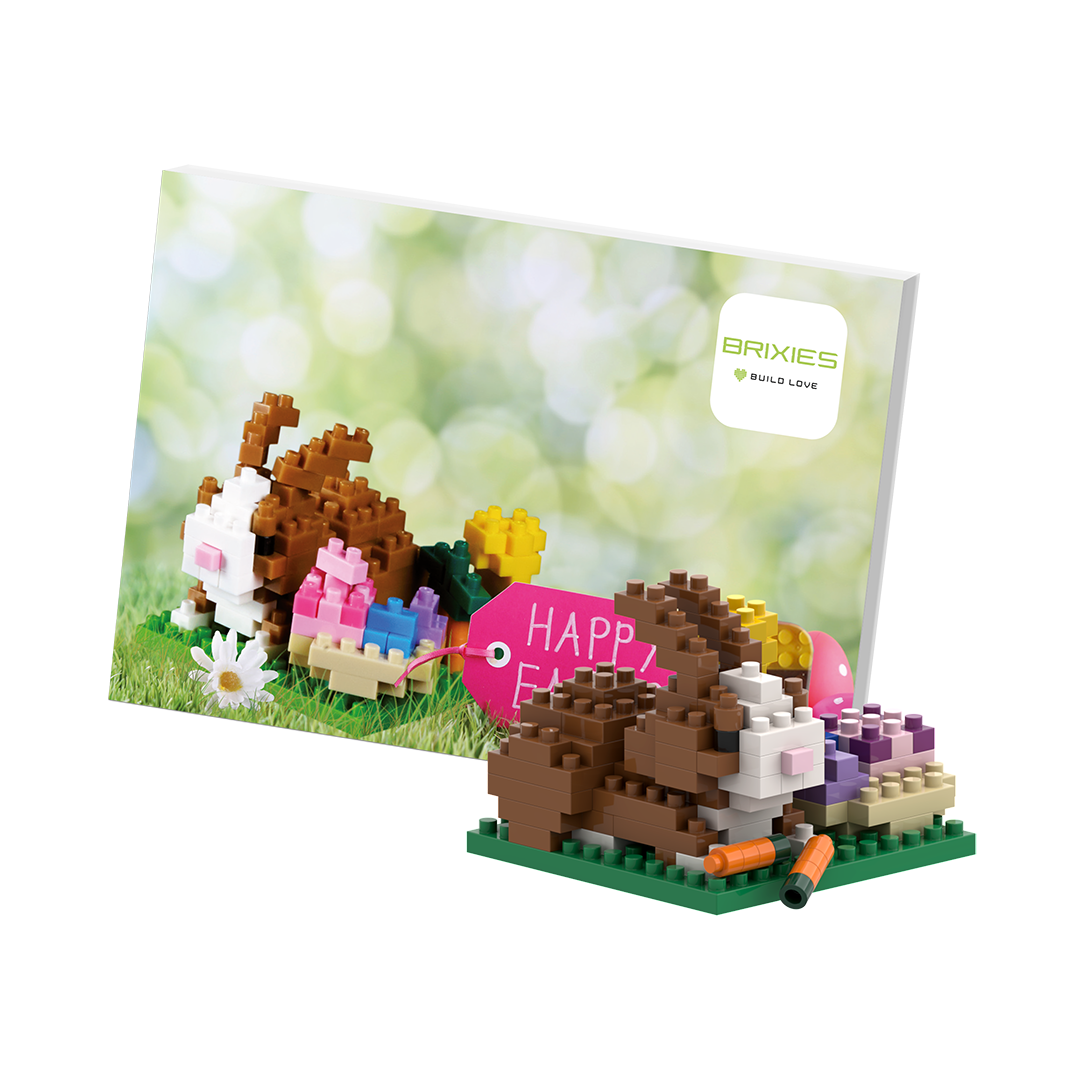 BRIXIES Postkarte Osterhase