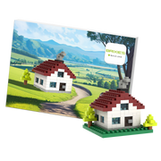 BRIXIES Postkarte Haus