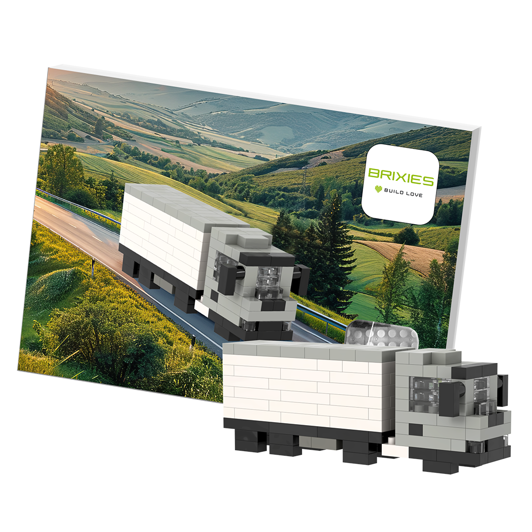 BRIXIES Postkarte LKW