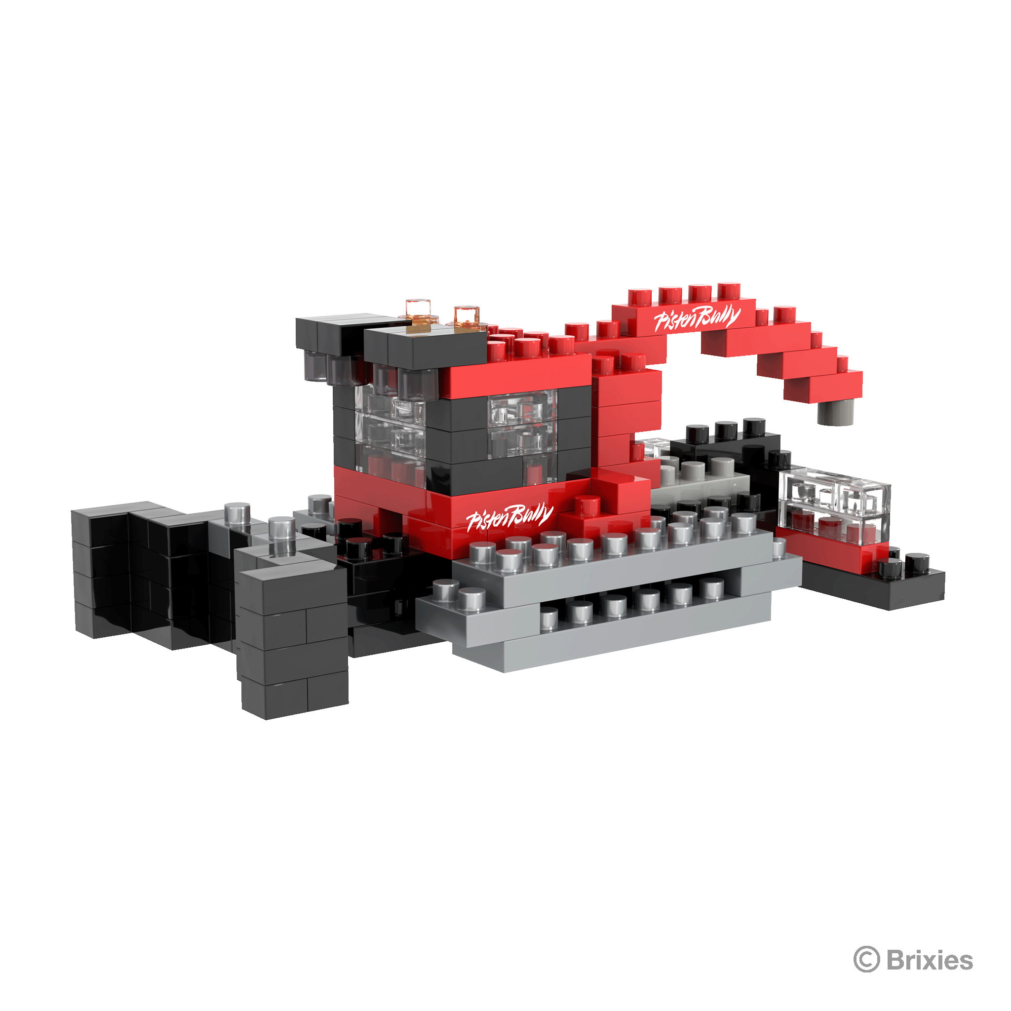 BRIXIES Postkarte PistenBully