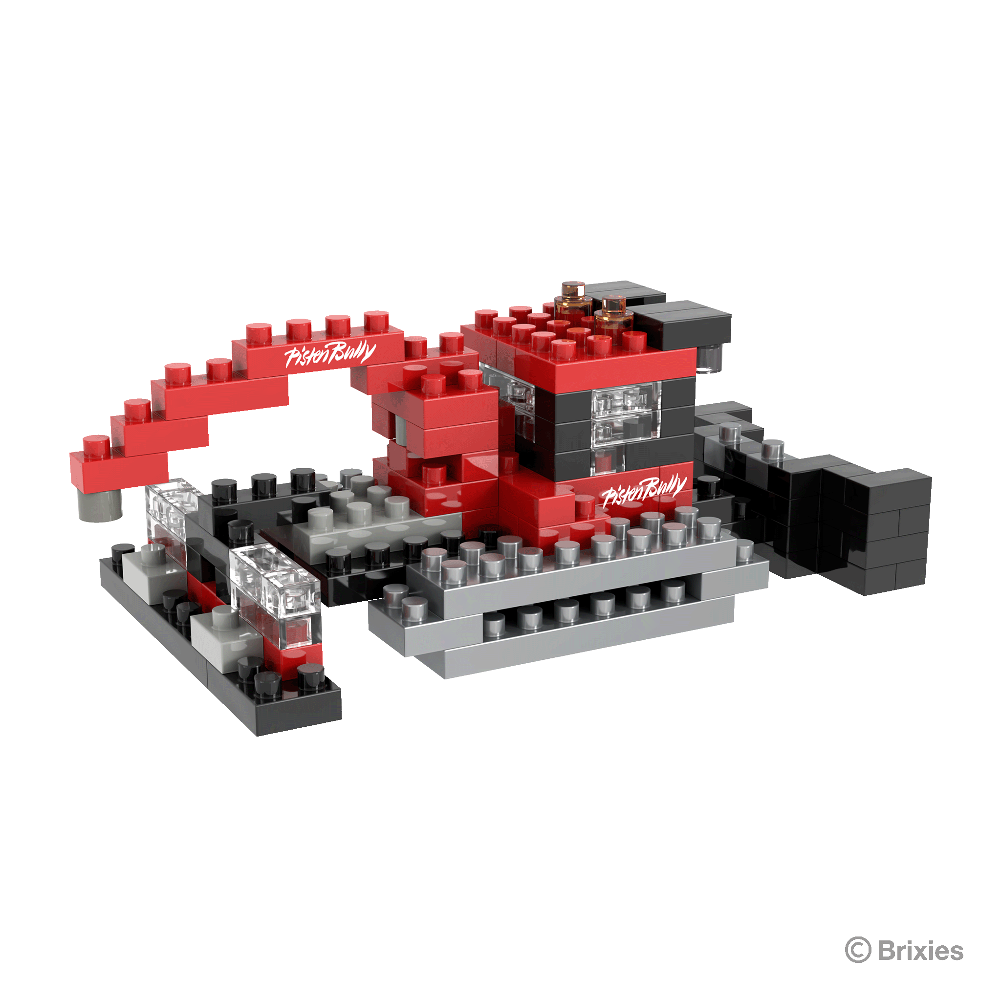 BRIXIES Postkarte PistenBully