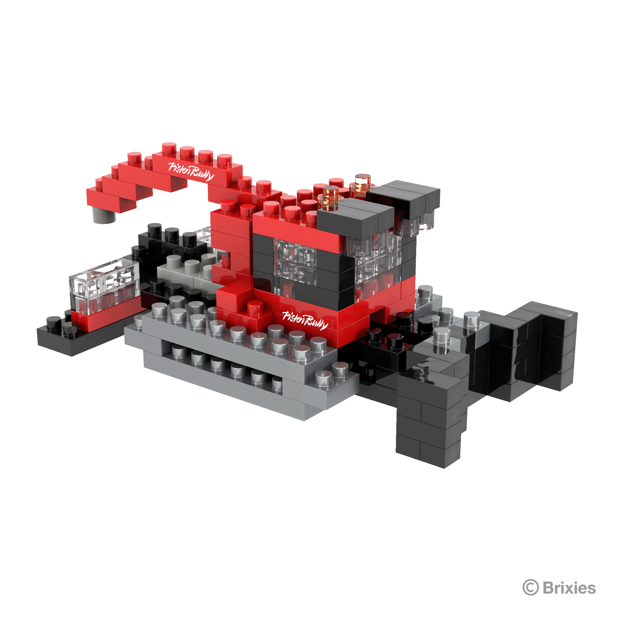 BRIXIES Postkarte PistenBully