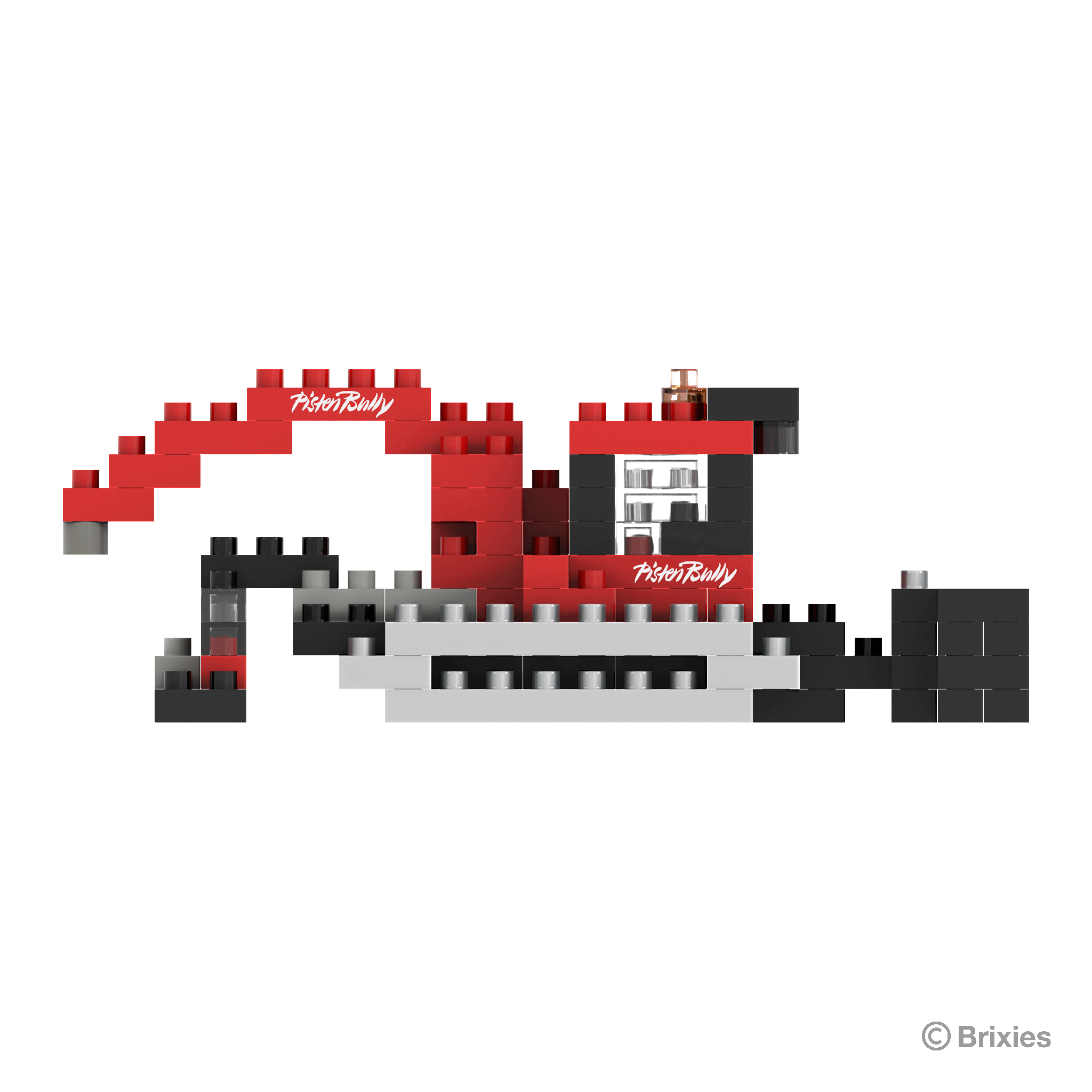 BRIXIES Postkarte PistenBully