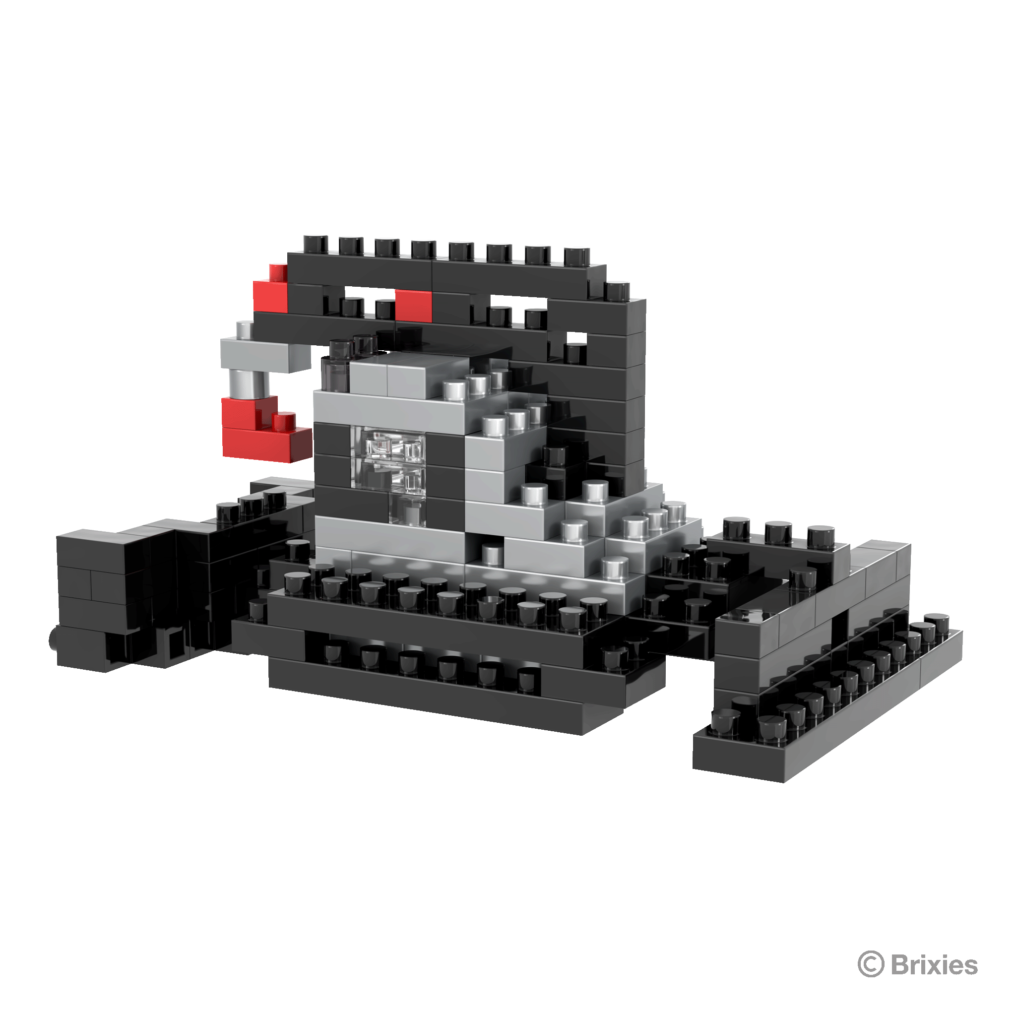 BRIXIES Postkarte Prinoth Leitwolf Pistenraupe