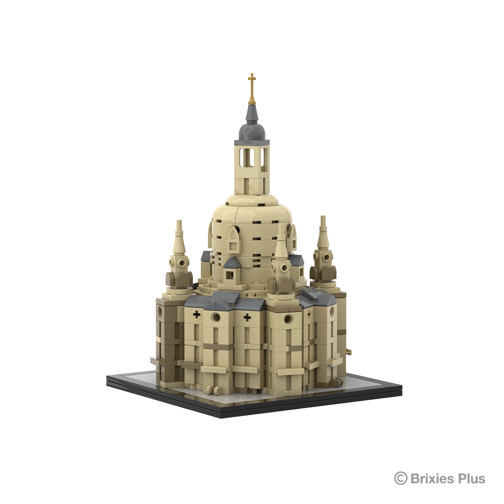 BRIXIES Plus Frauenkirche Dresden (klein)
