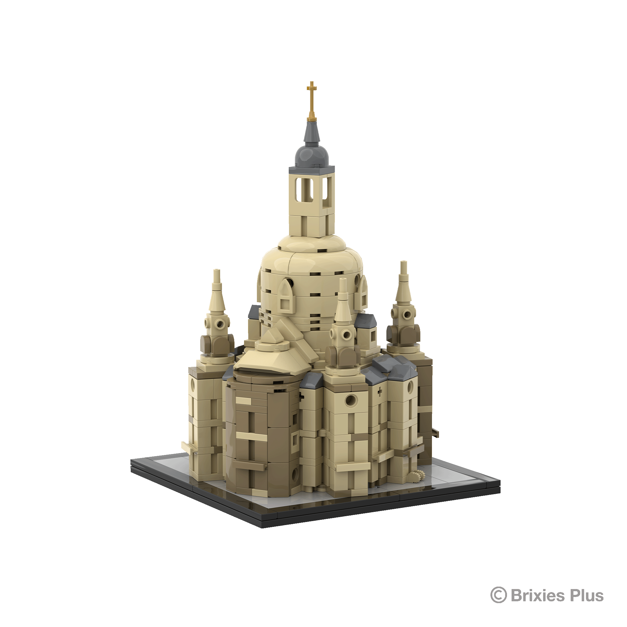 BRIXIES Plus Frauenkirche Dresden (klein)
