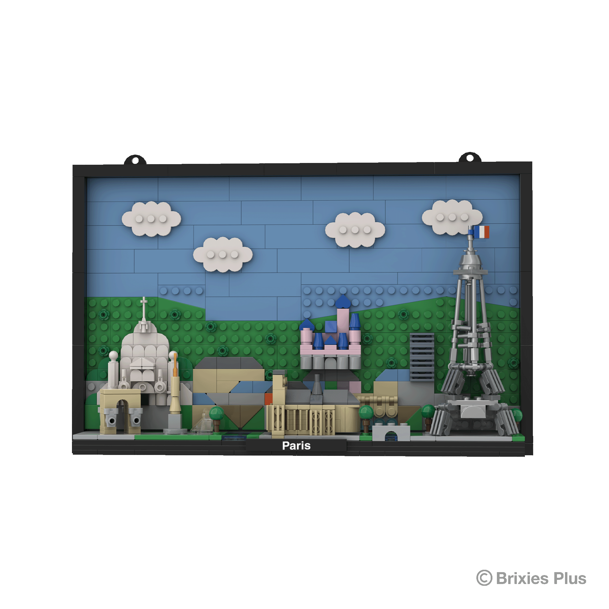 BRIXIES Plus Paris Postcard