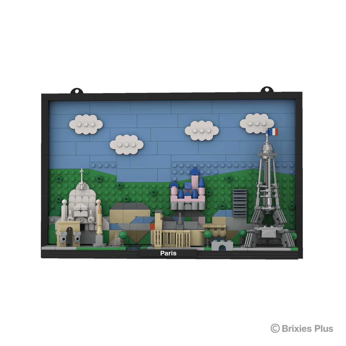 BRIXIES Plus Paris Postcard