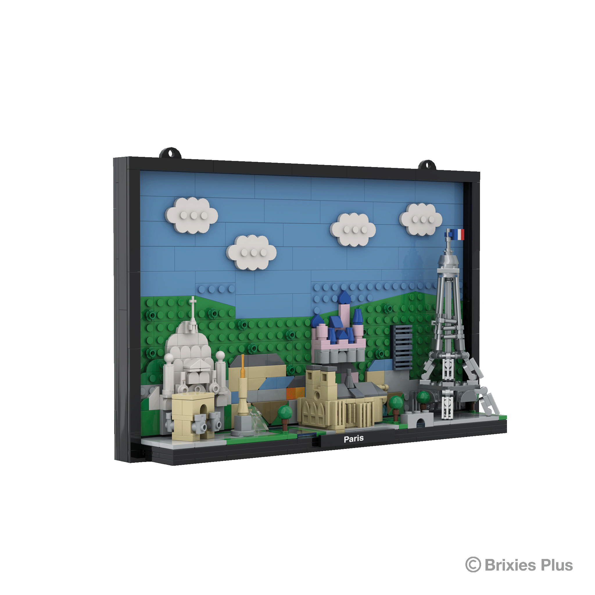 BRIXIES Plus Paris Postcard