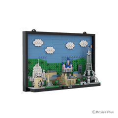 BRIXIES Plus Paris Postcard