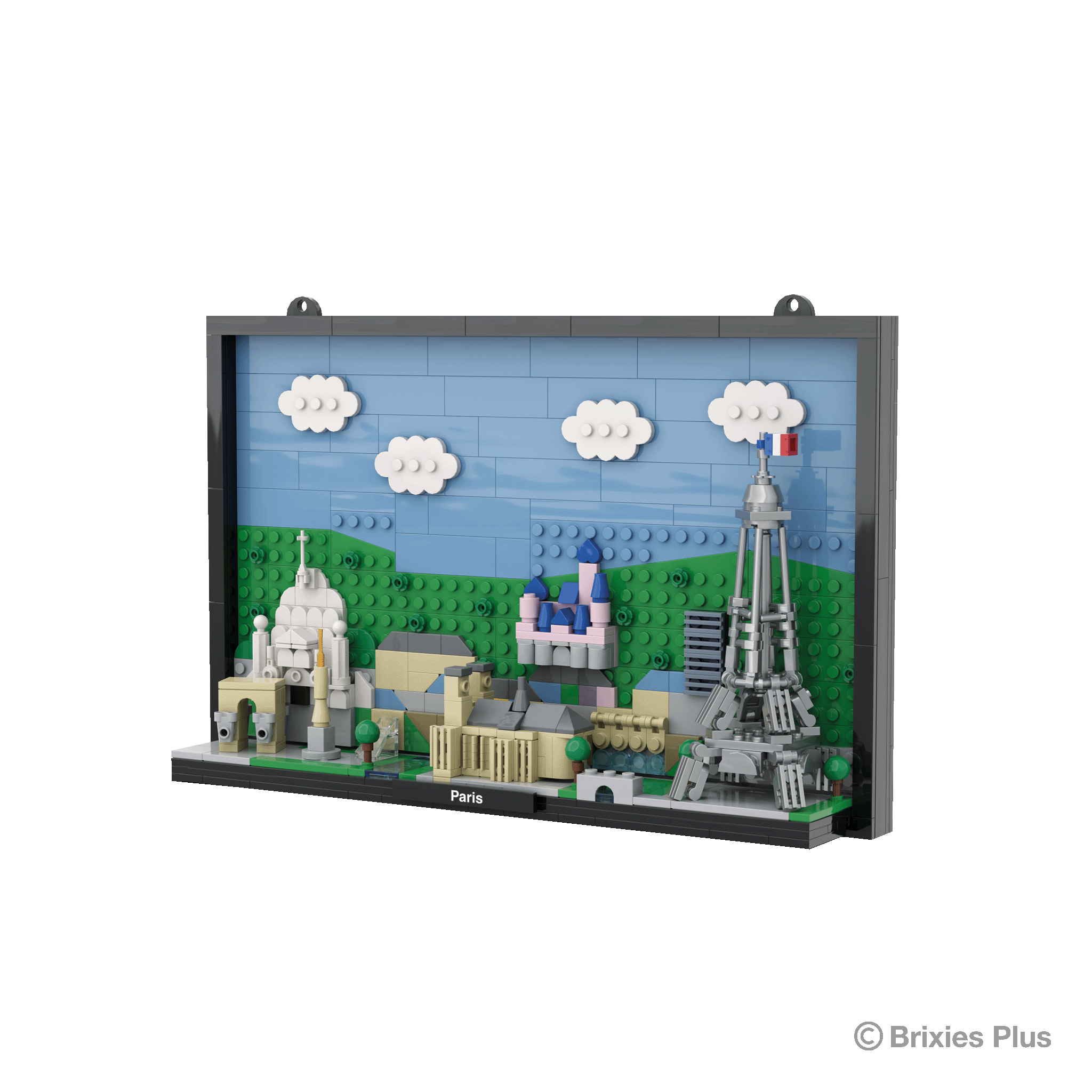 BRIXIES Plus Paris Postcard