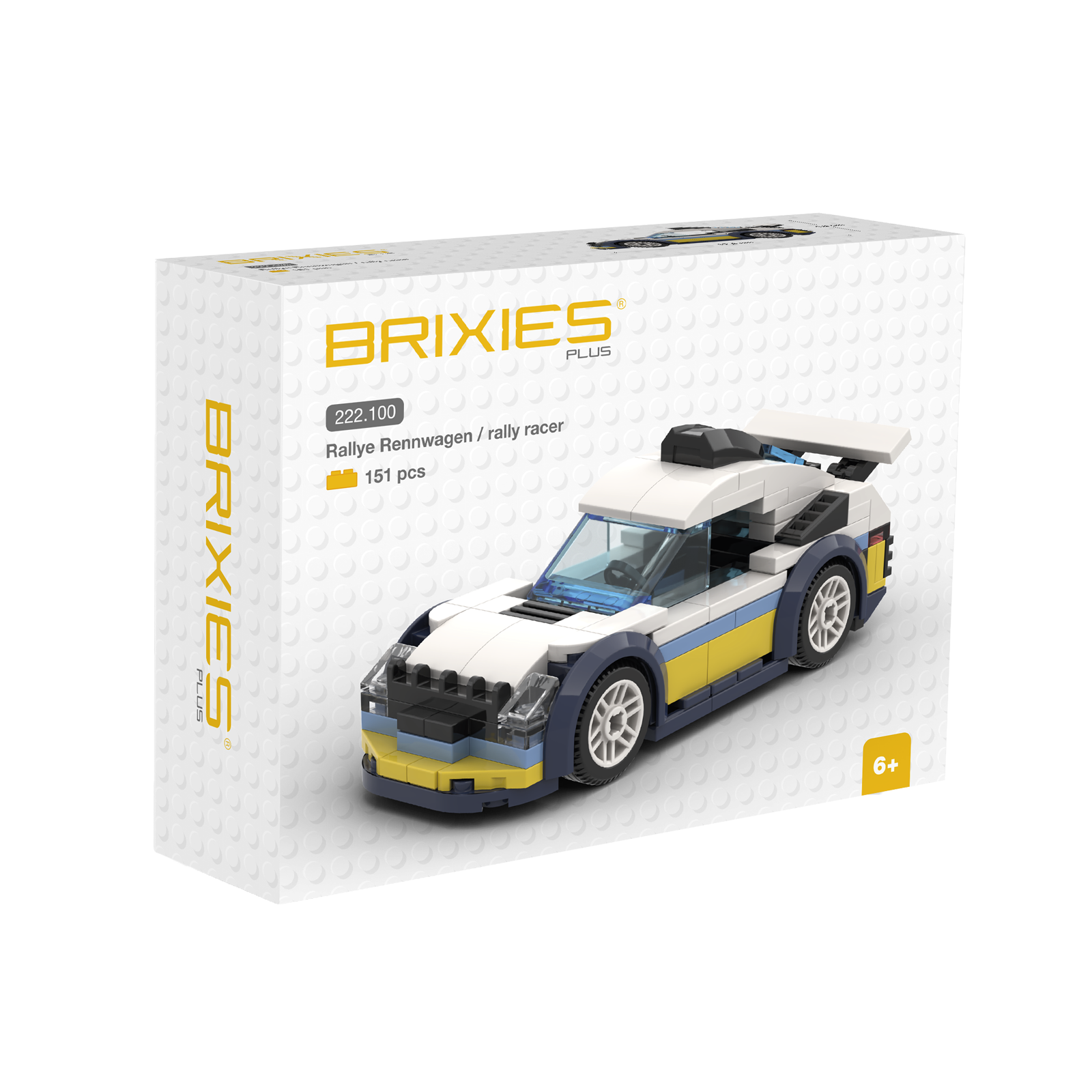 BRIXIES Plus Mini Rally Rennwagen / Mini Rally Racer