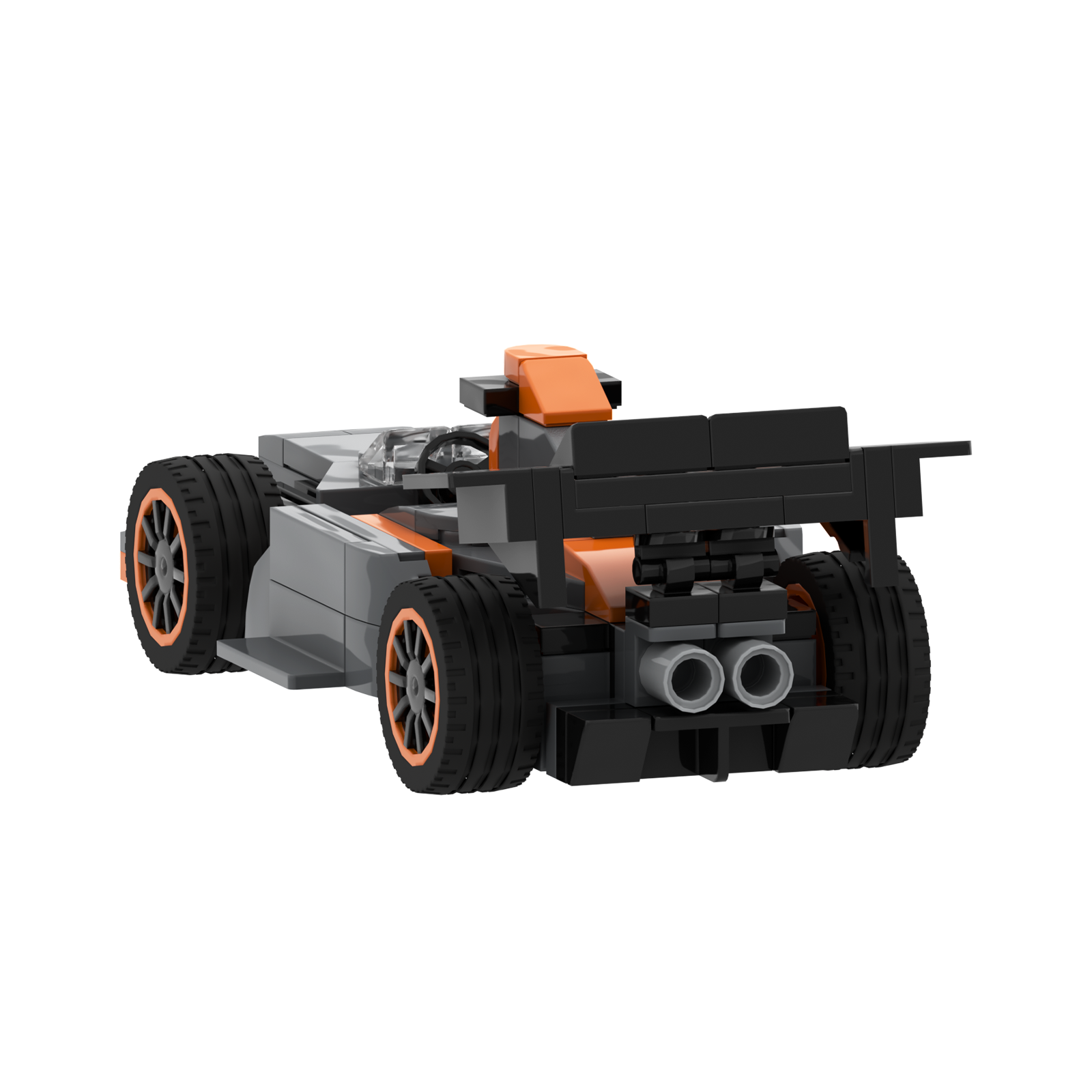 BRIXIES Plus Mini Strecken Rennwagen / Mini Track Racer