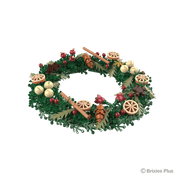 BRIXIES Plus Weihnachtskranz Adventskranz Blumenkranz