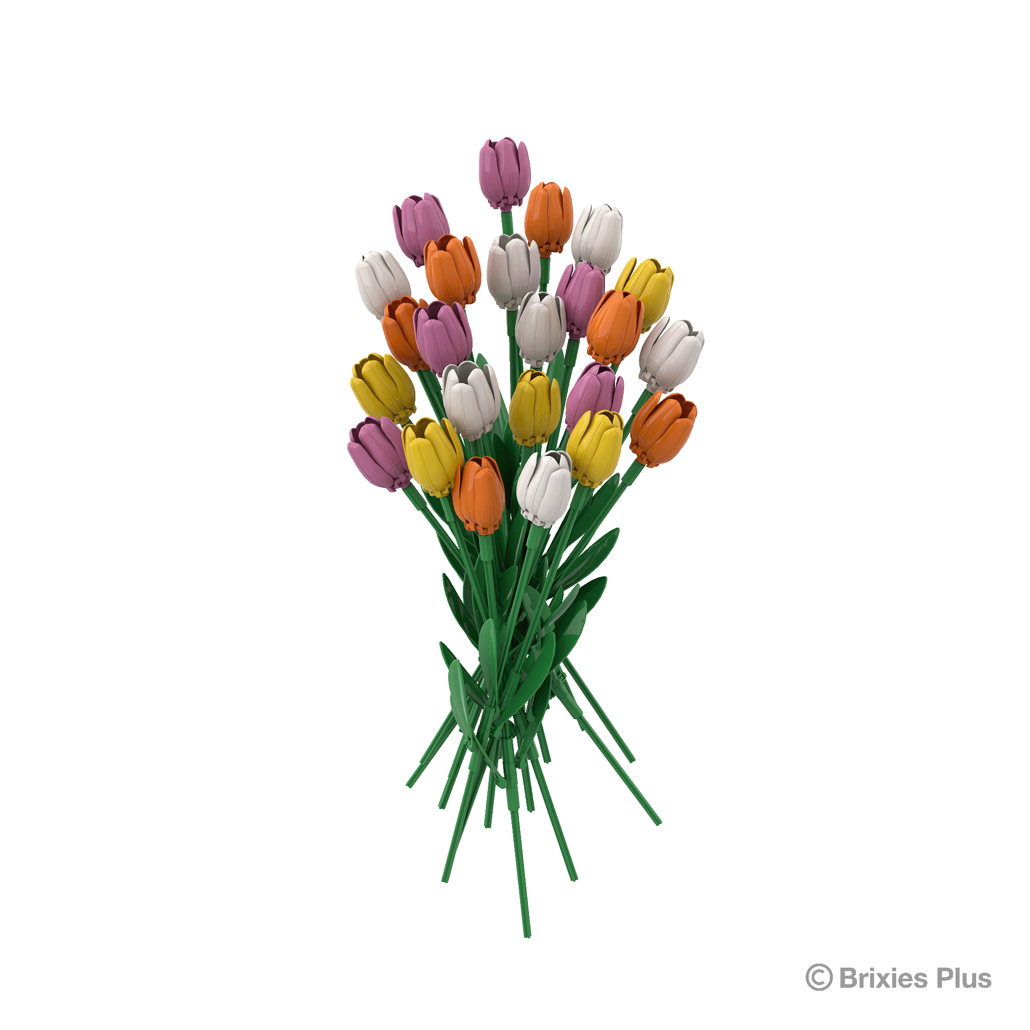 BRIXIES Plus Blumenstrauss / Flower bouquet "Tulpen / Tulips"