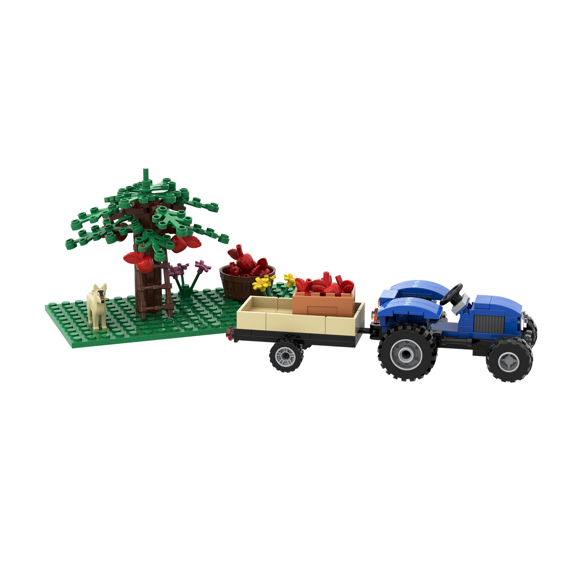 BRIXIES Plus Kleiner Traktor / Small tractor