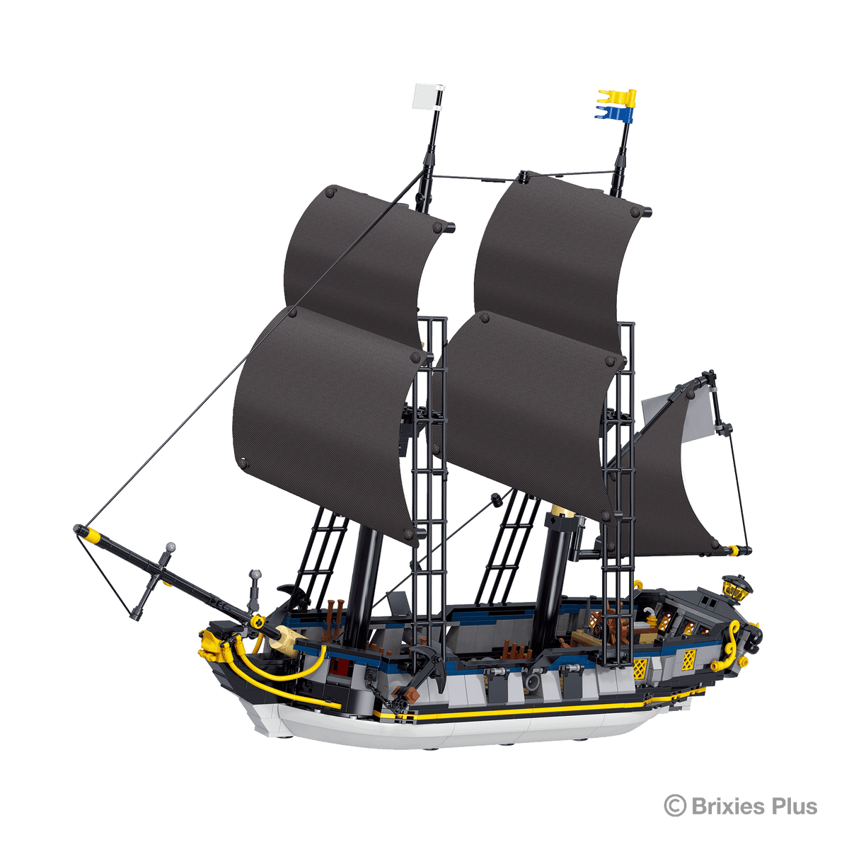 BRIXIES Plus Piraten Schiff groß