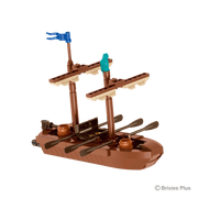 BRIXIES Plus Piraten Schiff klein