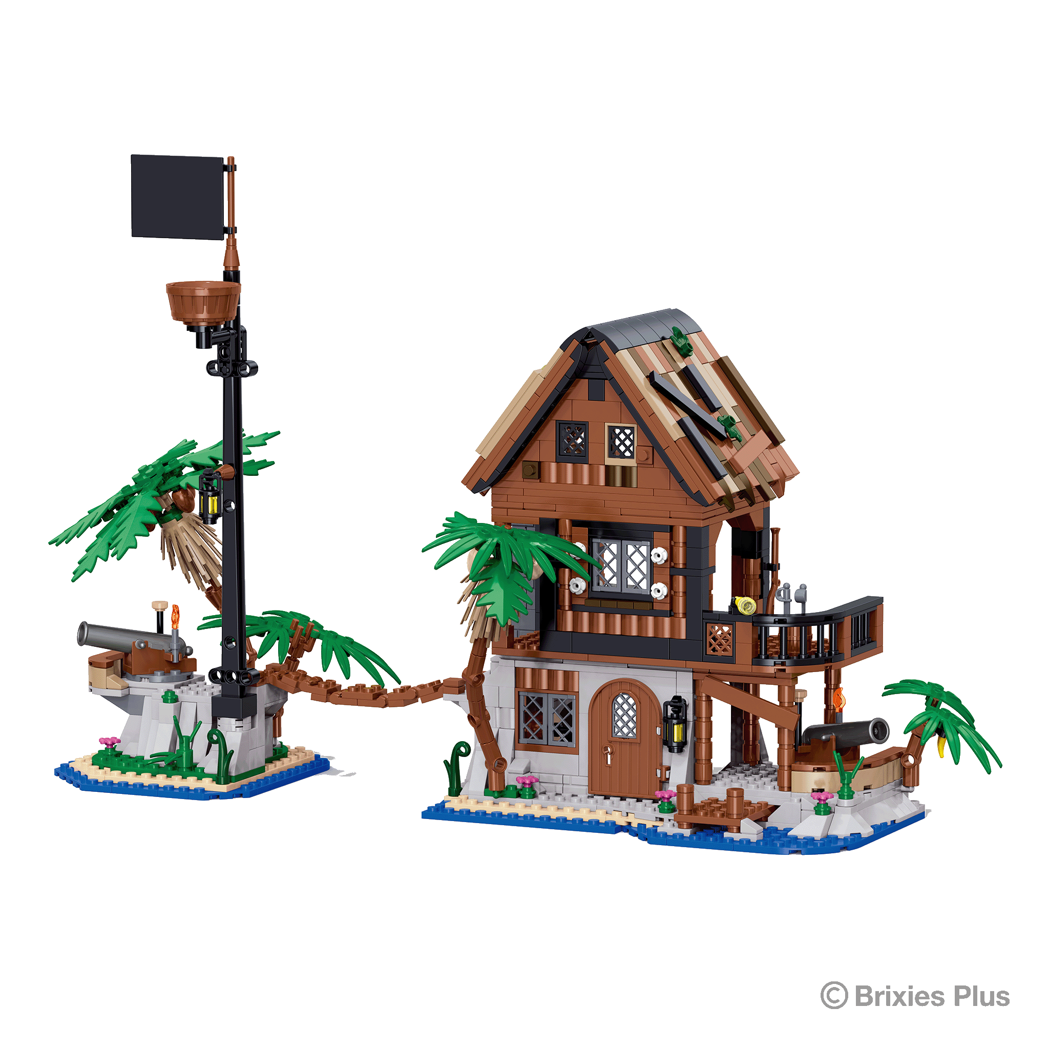 BRIXIES Plus Pirate Island Large