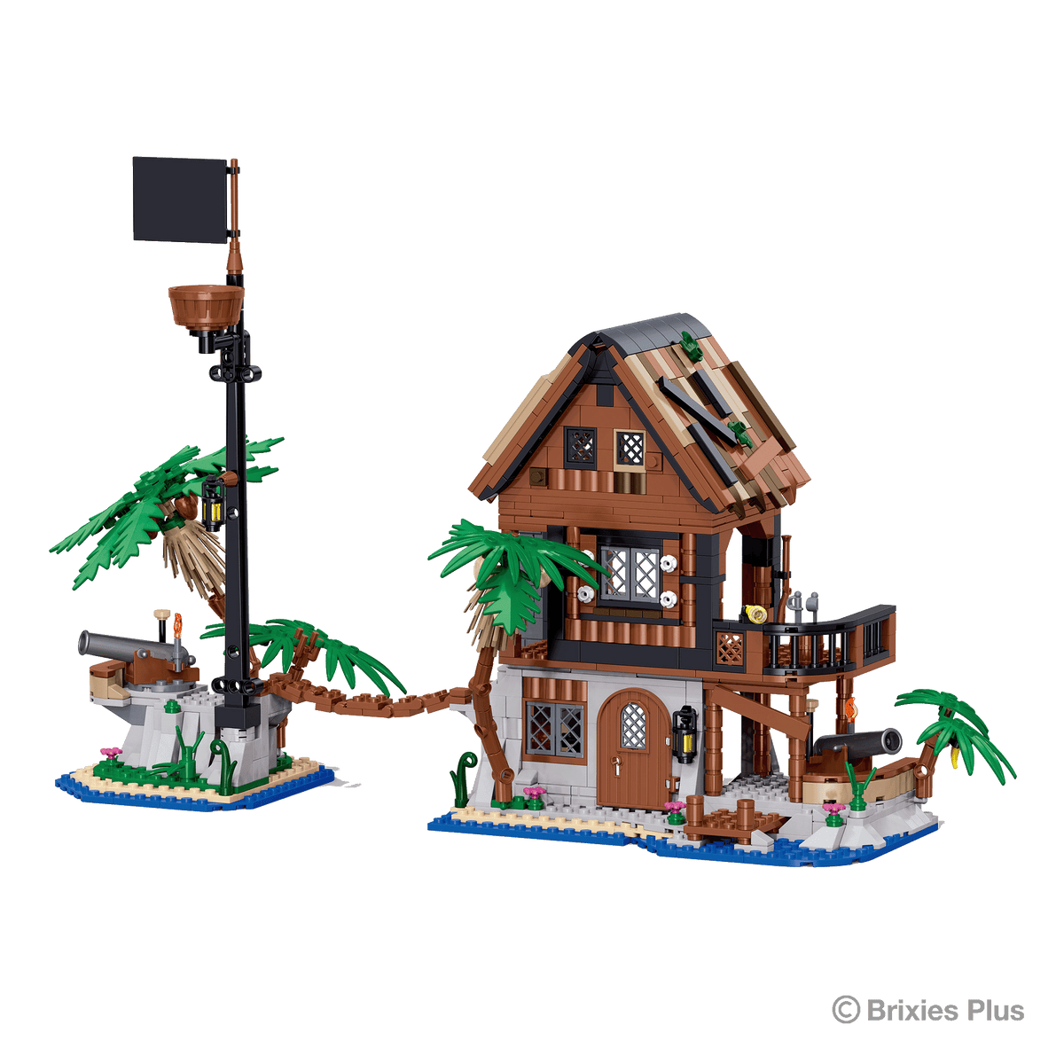 BRIXIES Plus Pirateninsel groß