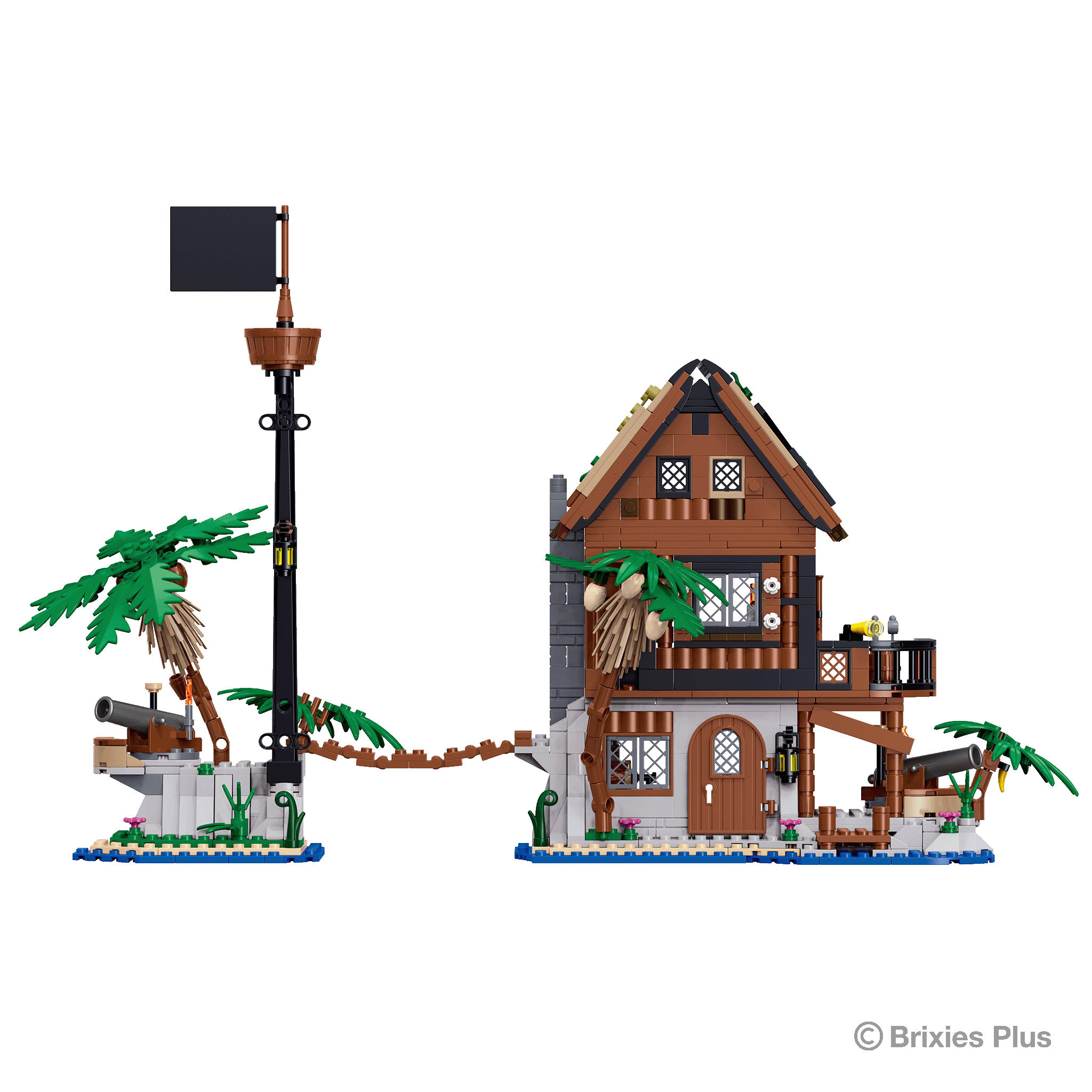 BRIXIES Plus Pirate Island Large
