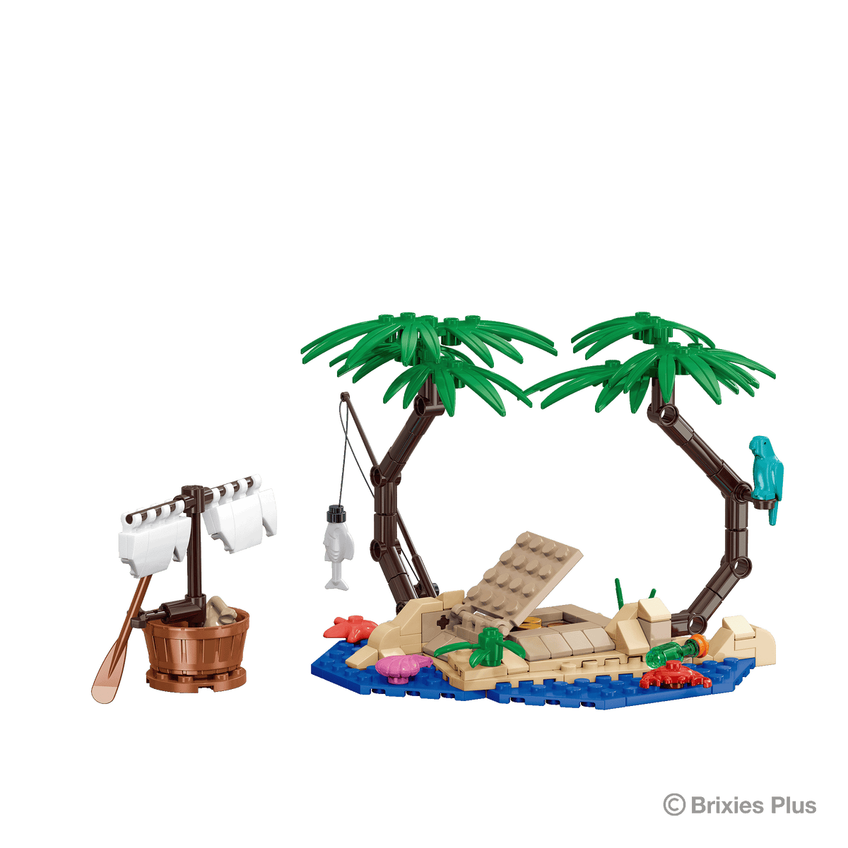 BRIXIES Plus Pirateninsel schatz