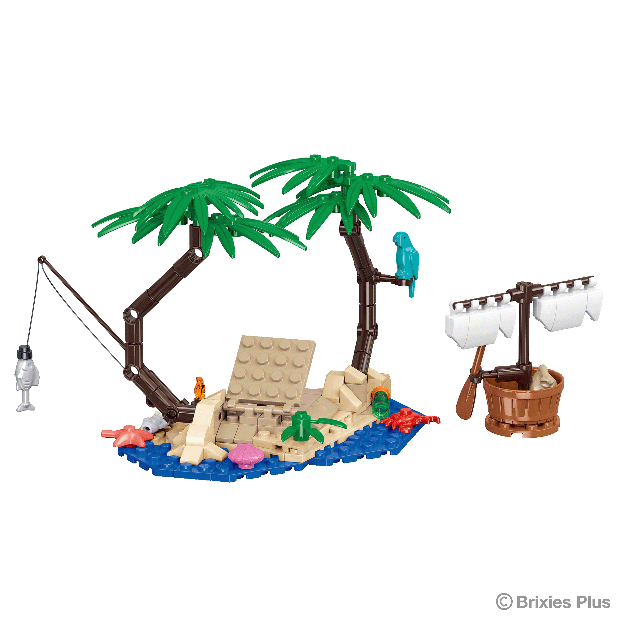 BRIXIES Plus Pirateninsel schatz