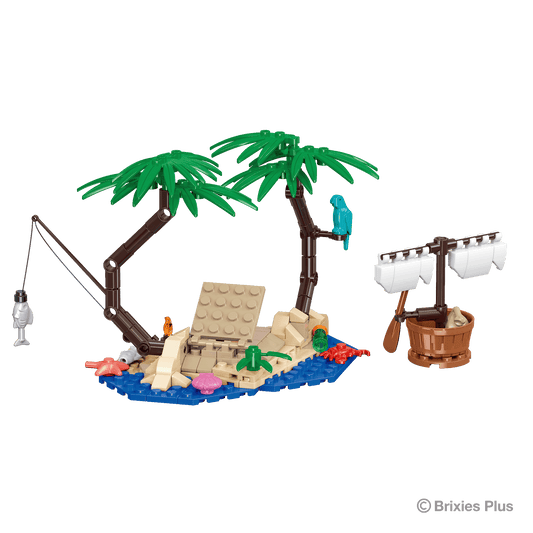 BRIXIES Plus Pirateninsel schatz