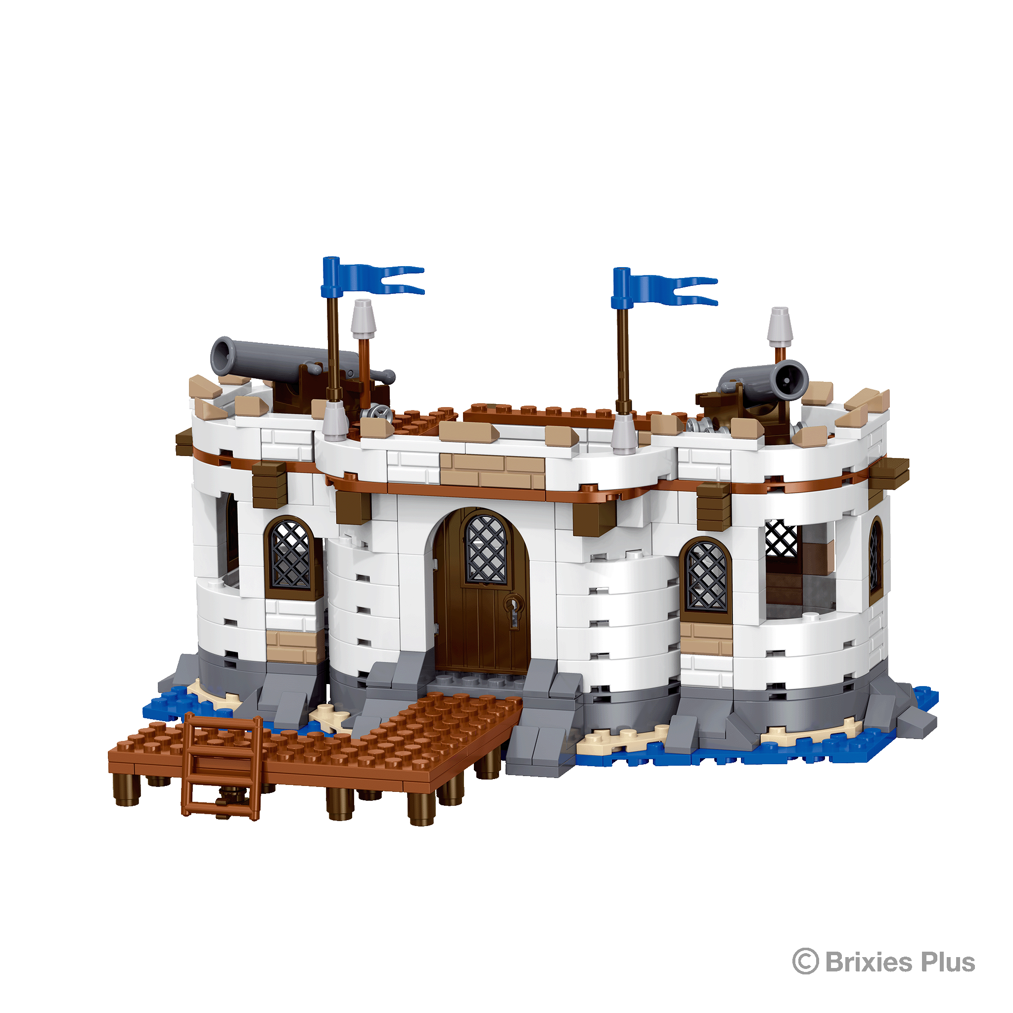 BRIXIES Plus Pirateninsel Burg