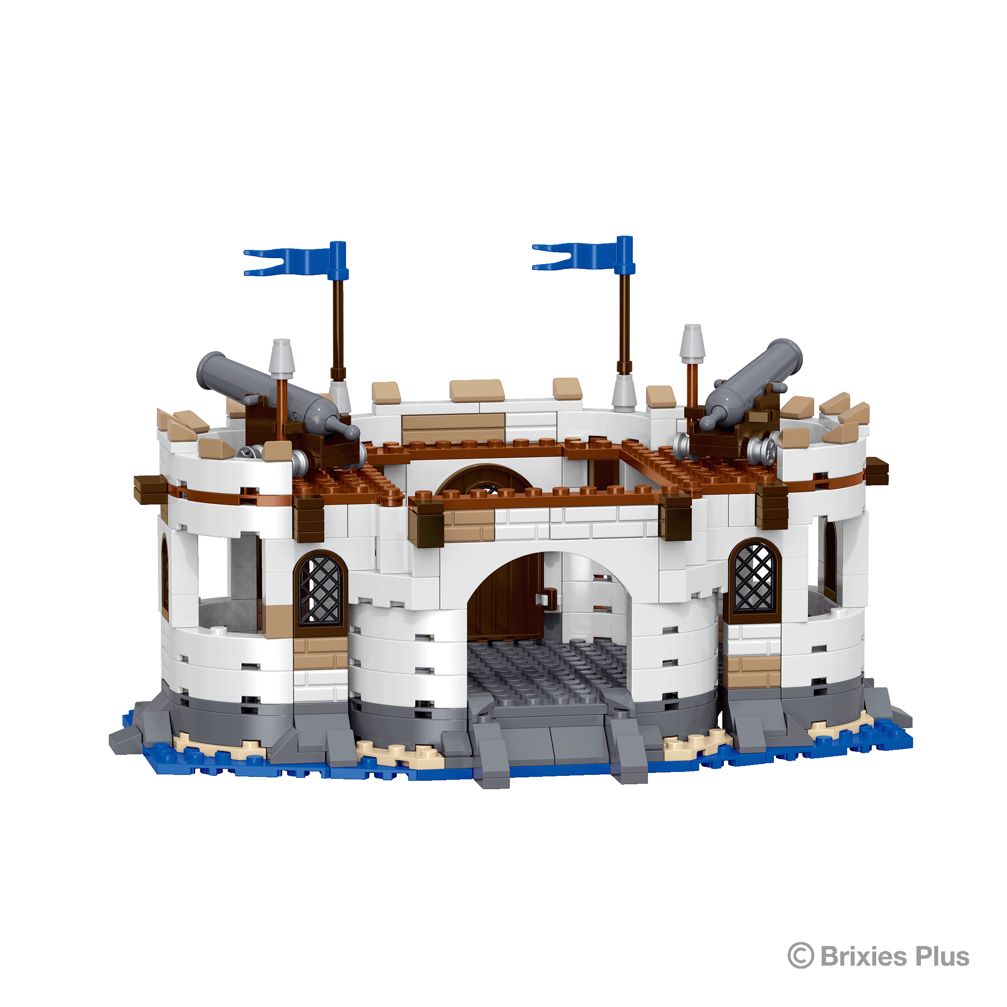BRIXIES Plus Pirateninsel Burg