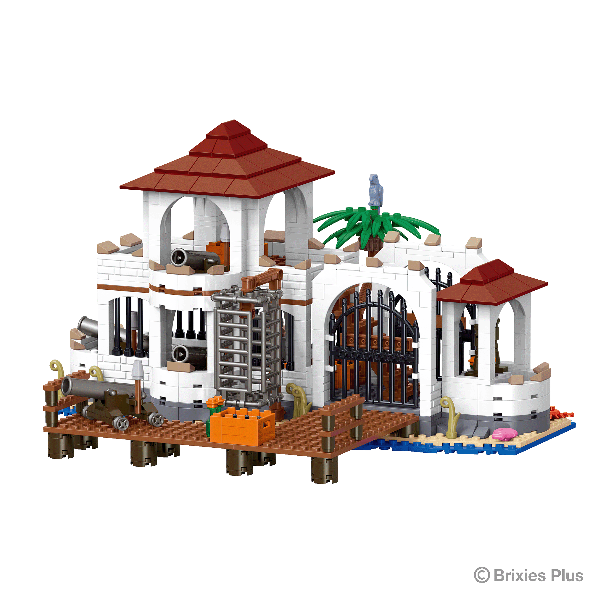 BRIXIES Plus Insel mit Verließ