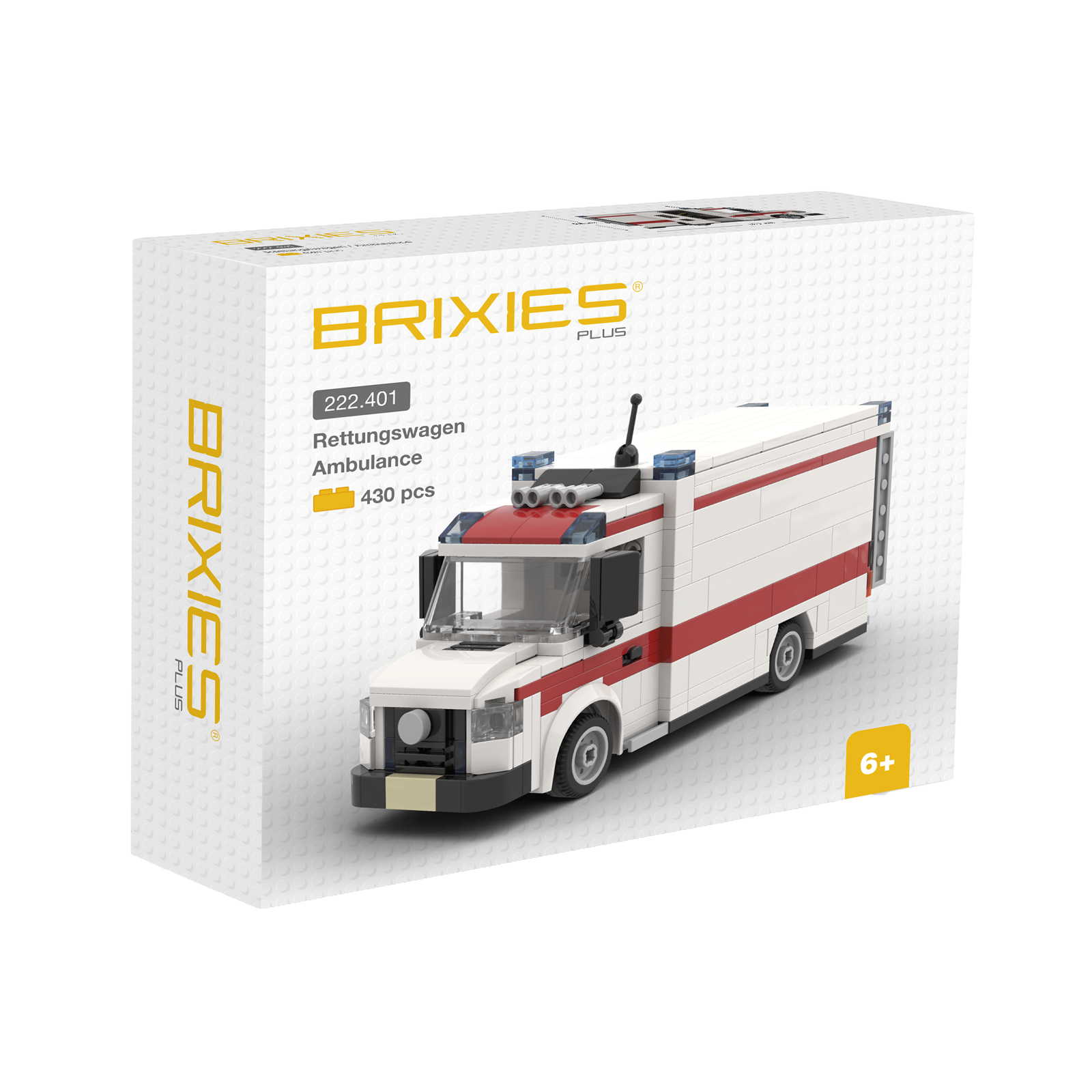 BRIXIES Plus Rettungswagen / Ambulance