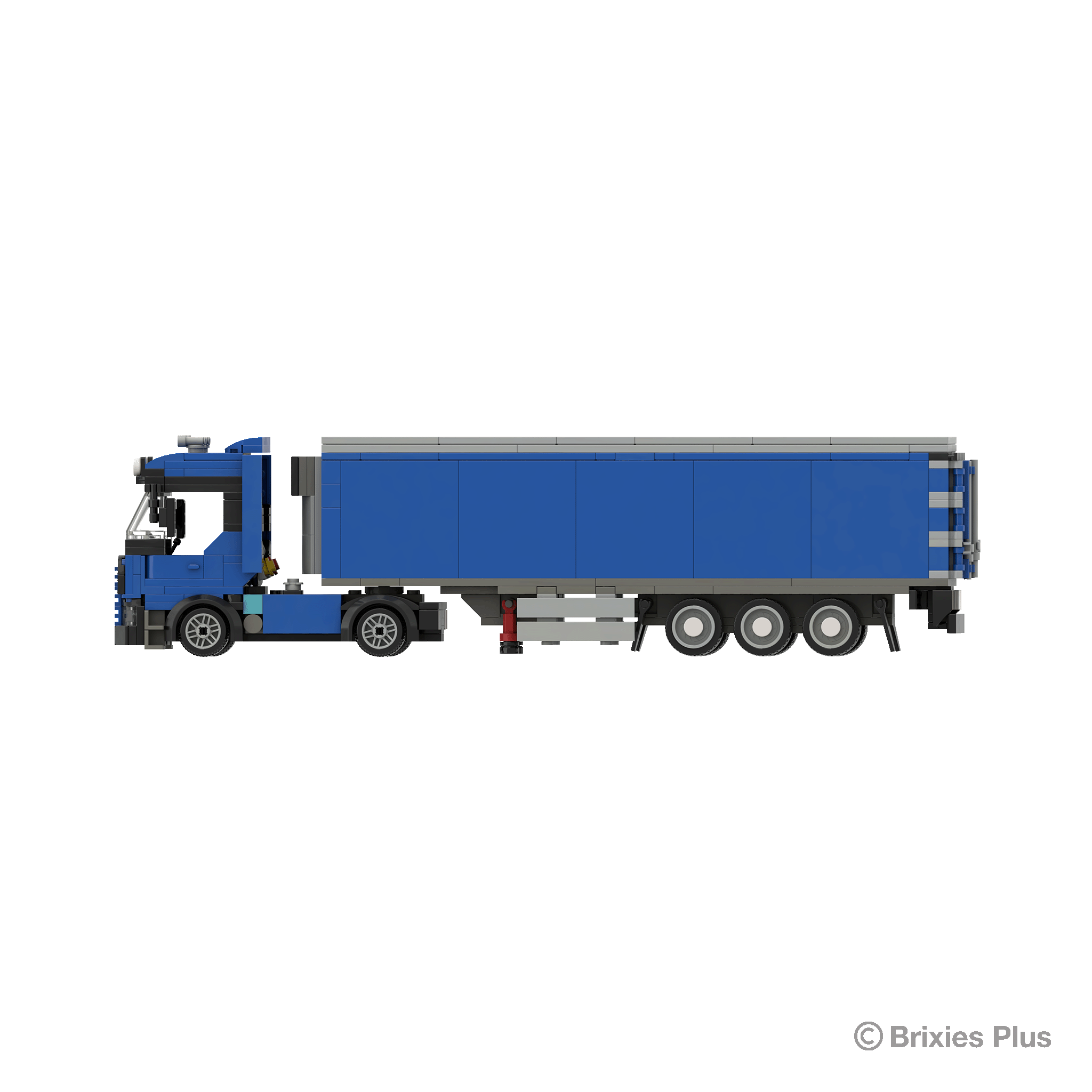 BRIXIES Plus LKW mit Auflieger / Truck With Trailer