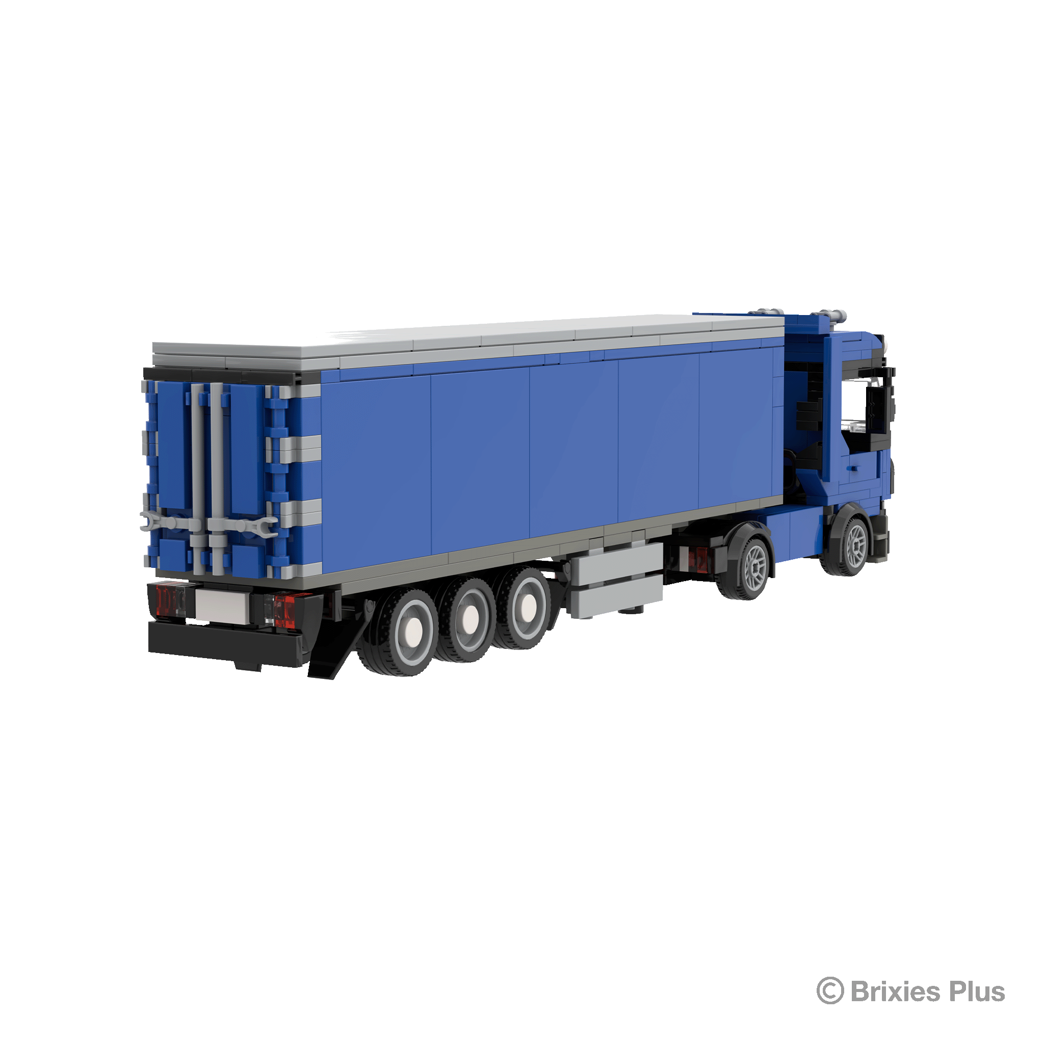 BRIXIES Plus LKW mit Auflieger / Truck With Trailer