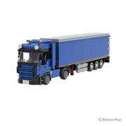 BRIXIES Plus LKW mit Auflieger / Truck With Trailer