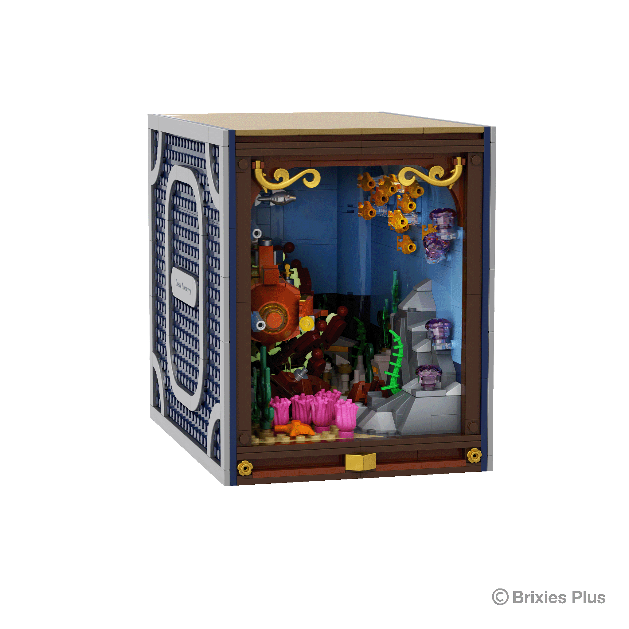 BRIXIES Plus Book nook Ocean discovery